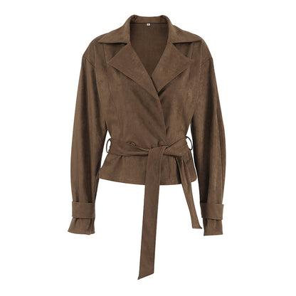 Orielle French Suede Coat