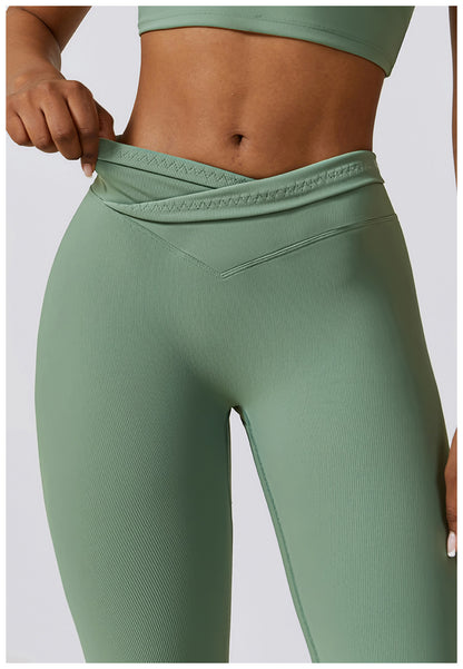 Sorvelle Cross High Waist Yoga Pants