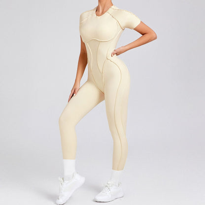 Fiorine Three Dimensional Yoga Jumpsuit
