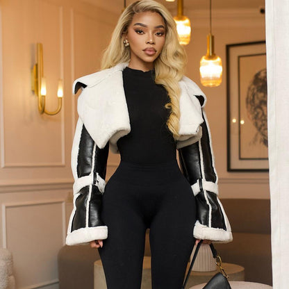 Marvella Street Faux Leather Coat