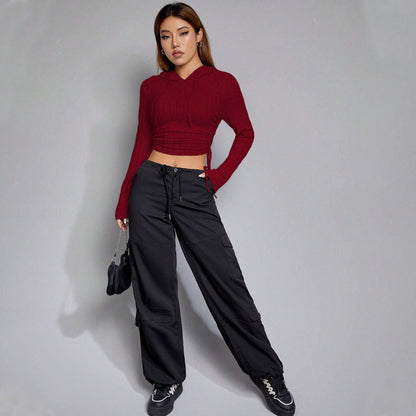 Geneviève Red Short Hood