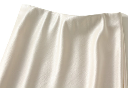 Dahliana Satin Maxi Skirt