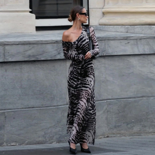 Ravienne Zebra Dress