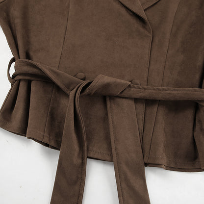 Orielle French Suede Coat