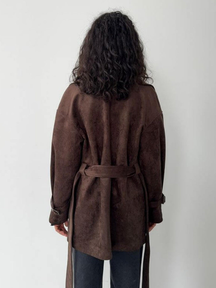 Riona Retro Suede Jacket