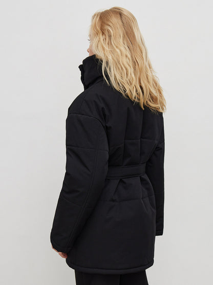 Evara Mid Length Cotton Padded Coat
