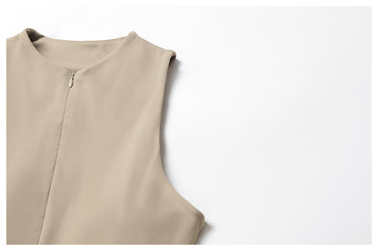 Stand Collar Tennis Dress