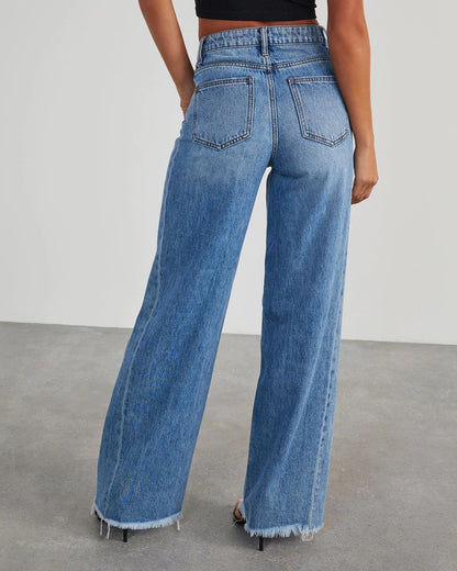 Adrienne Hem Jeans