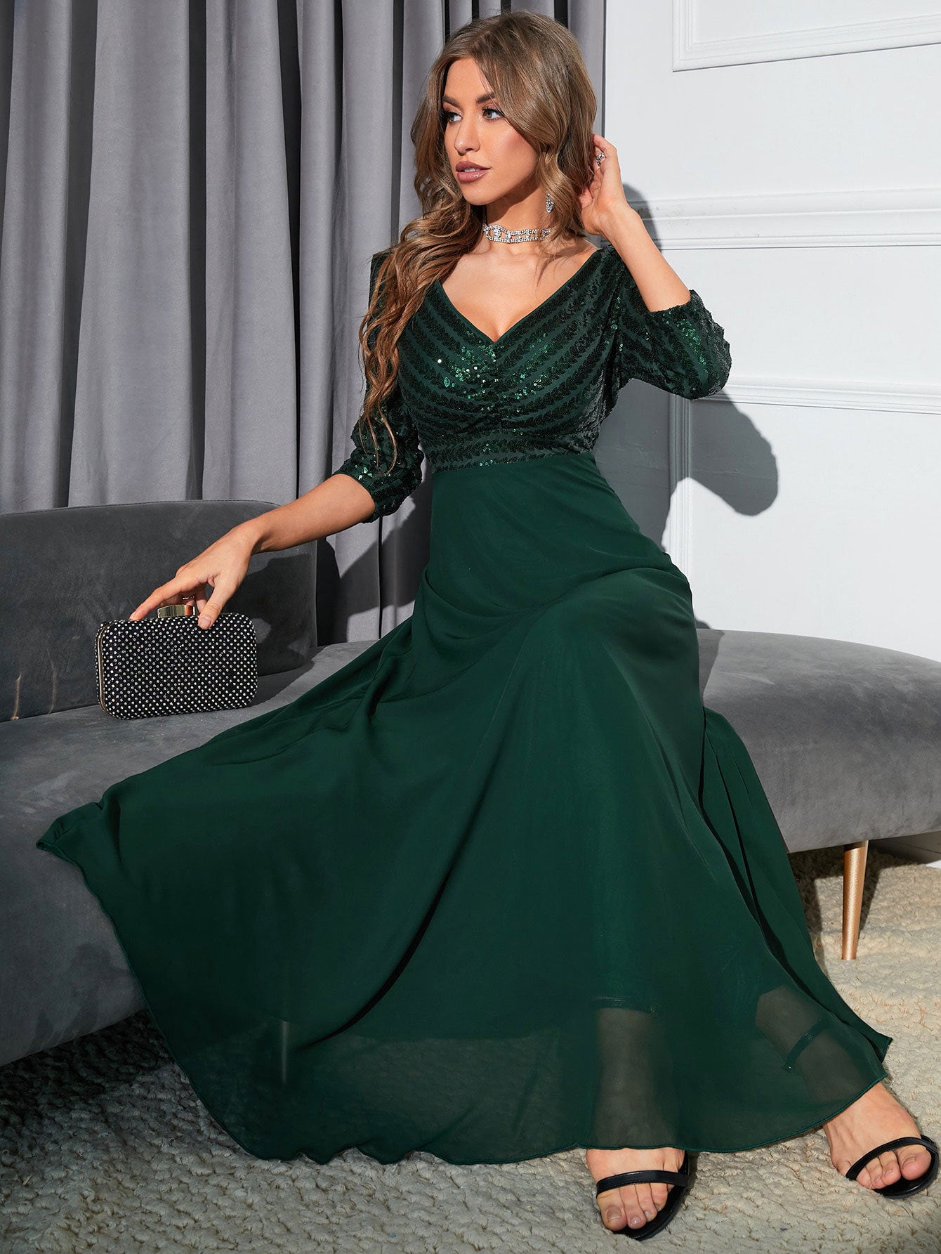 Hanelia Chiffon Evening Dress