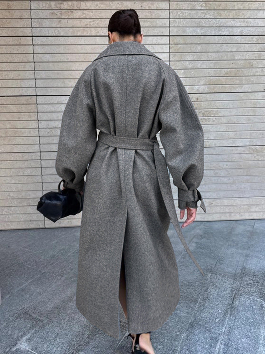 Orinée Baggy Woolen Coat