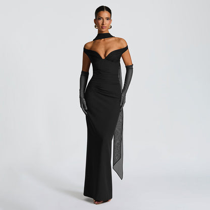 Loravine Sexy Backless Dress