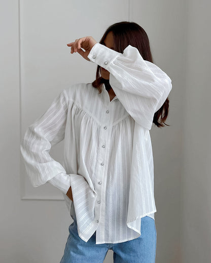 Daphora French Jacquard Shirt
