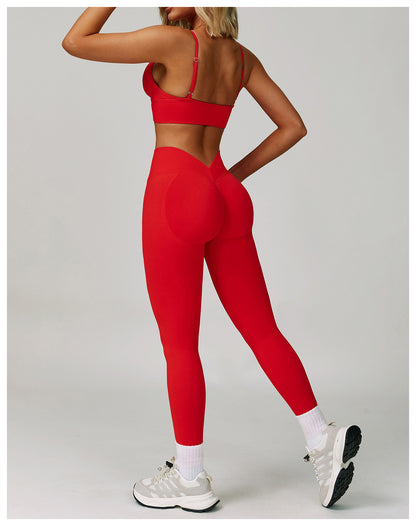 Estelle Peach Hip Yoga Pants