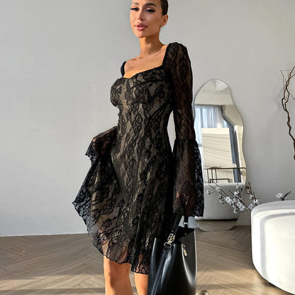 Hestara French Lace Dress