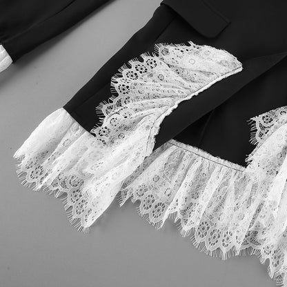 Violetta Elegant Blazer（Without Belt）